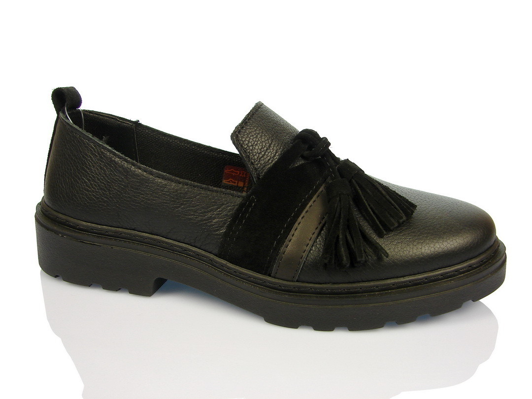 женские кожаные туфли Inblu с бумбоном HE-7D/014