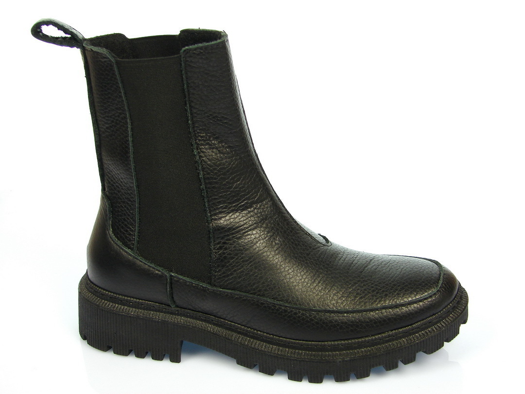 женские ботинки Inblu на резинке черные KA-3F/014