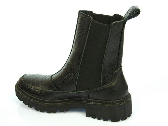 Фото 1 женские ботинки Inblu на резинке черные KA-3F/014