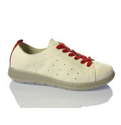 обувь оптом макасины Inblu женские белые WG-1C/101